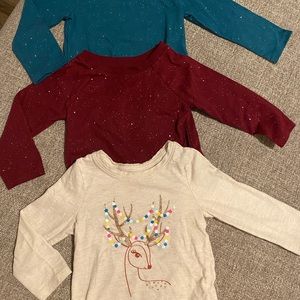 Cat & Jack Toddler Girl Shirts
